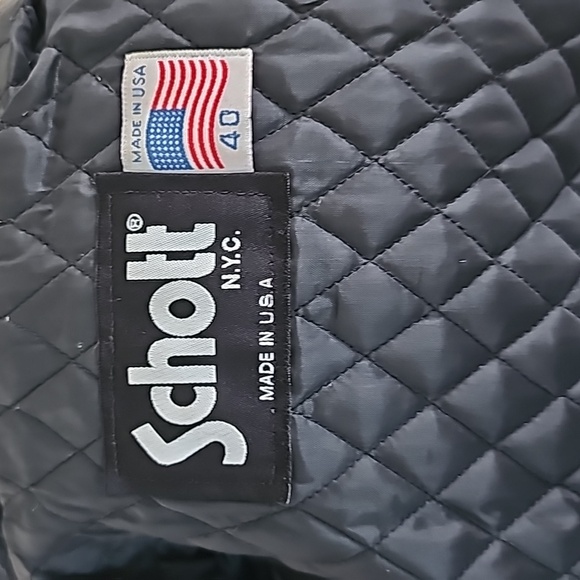 Scott NYC Leather Jacket Mens 40 - Picture 11 of 16